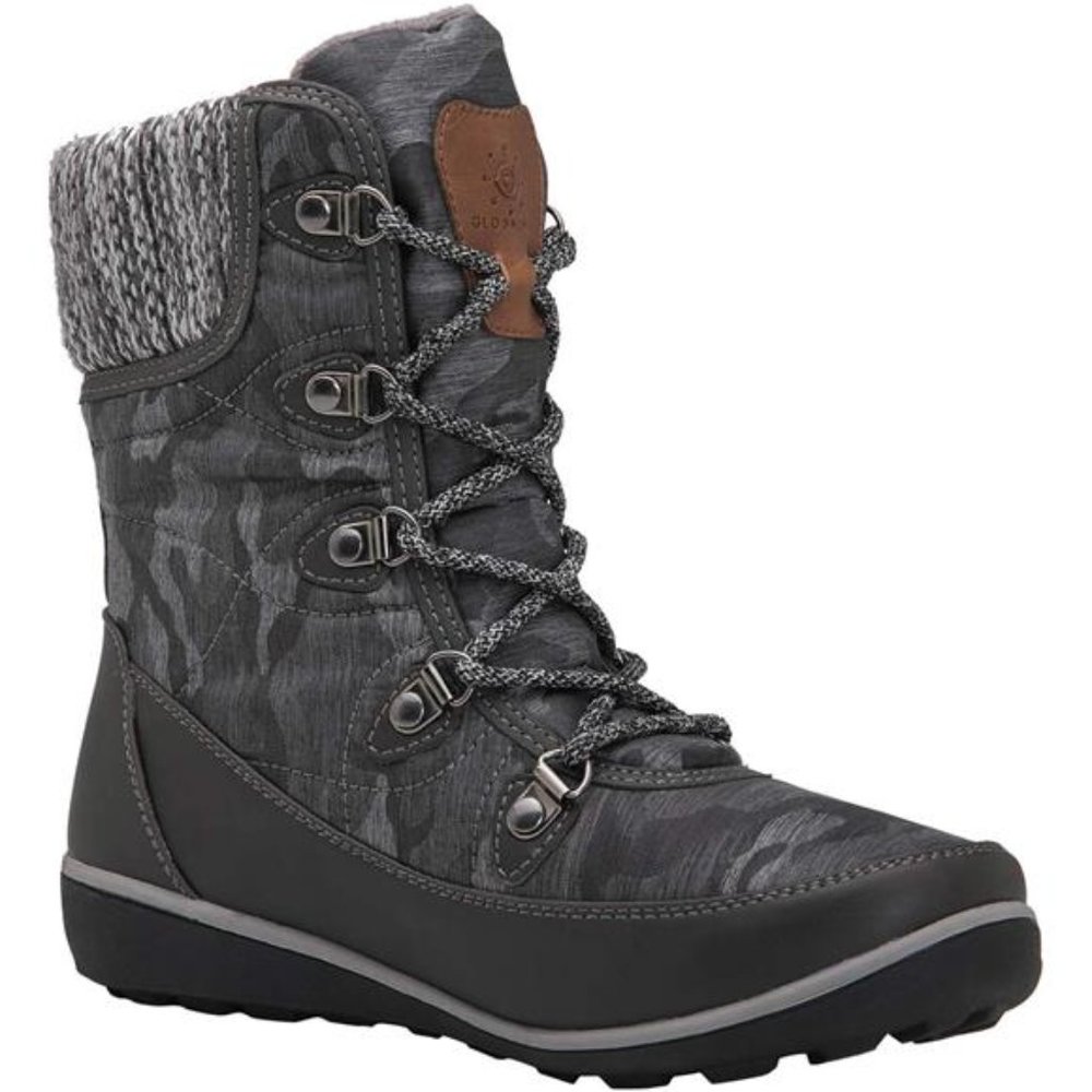 Women's Snow Boots Insulated Waterproof Winter Boots Warm Fur Lined Booties - Picture 2 of 5